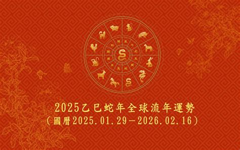 徐震諒|2025乙巳蛇年 全球流年運勢